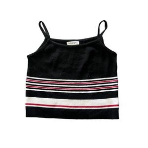 90’s vintage wrapper striped tank top